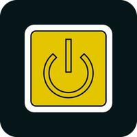 Power Button Off Vector Icon Design