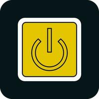 Power Button Off Vector Icon Design