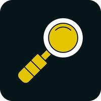 Magnifying Glass Vector Icon Design