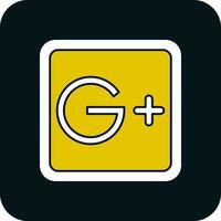 Google Plus Vector Icon Design