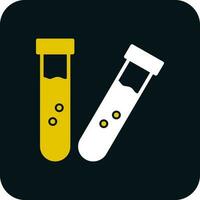 Test tube Vector Icon Design