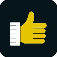 Thumb up Vector Icon Design