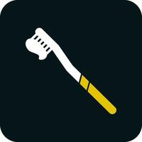 Tooth brush Vector Icon Design