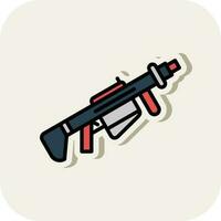 Grenade launcher Vector Icon Design