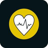 Heartbeat Vector Icon Design