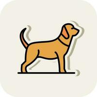 Dog Vector Icon Design