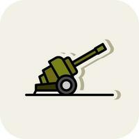 Artillery Vector Icon Design