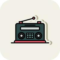 Radio Vector Icon Design