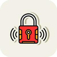 Smart lock Vector Icon Design