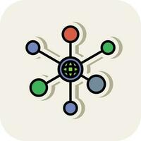 Network Vector Icon Design