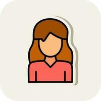 Woman Vector Icon Design