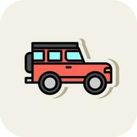 Jeep Vector Icon Design