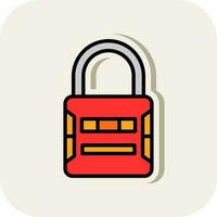 Padlock Vector Icon Design