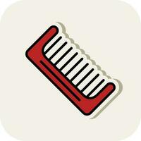 Comb Vector Icon Design