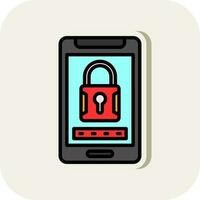 Password Vector Icon Design