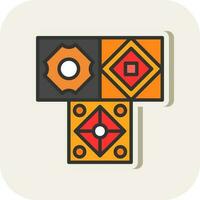 Multi Tiles Vector Icon Design