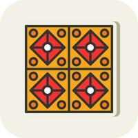 Tiles Vector Icon Design