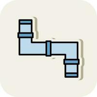 Pipe Vector Icon Design