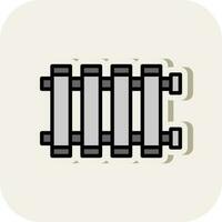 Radiator Vector Icon Design