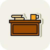 Desk Vector Icon Design