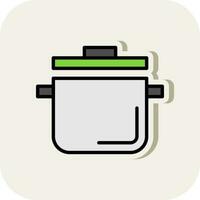 Cooker Vector Icon Design