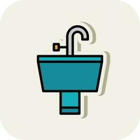 Sink Vector Icon Design