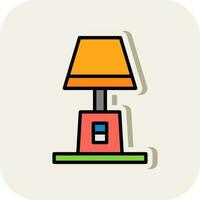 Lamp Vector Icon Design