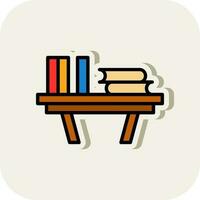 BookShelf Vector Icon Design