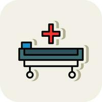 Stretcher Vector Icon Design