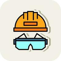 Safety at work Vector Icon Design