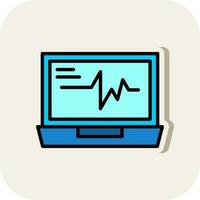 Ecg Vector Icon Design