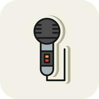 Mic Vector Icon Design