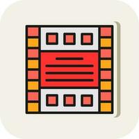 Reel Vector Icon Design