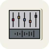 Equalizer Vector Icon Design