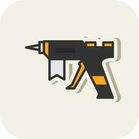 pegamento pistola vector icono diseño