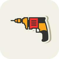 Drill Vector Icon Design