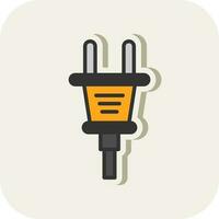 Plug Vector Icon Design