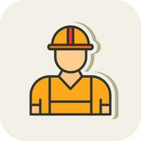 Worker Vector Icon Design