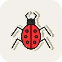 Bug Vector Icon Design