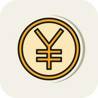 Yen Vector Icon Design