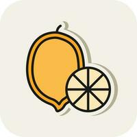 Lemon Vector Icon Design