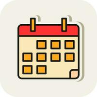 Calendar Vector Icon Design