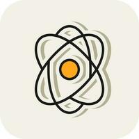 Atom Vector Icon Design