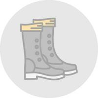 Boot Vector Icon Design