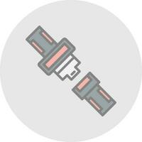 Seatbelt Vector Icon Design