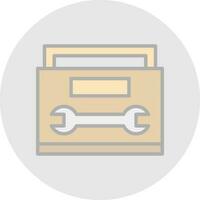 Spanner Vector Icon Design
