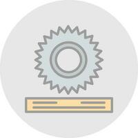 Saw Vector Icon Design