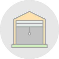 Garage Vector Icon Design