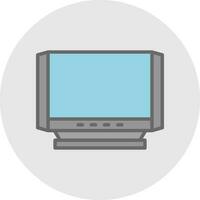 Television Vector Icon Design