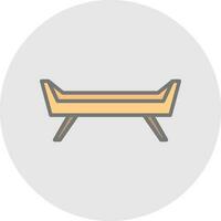 Settee Vector Icon Design